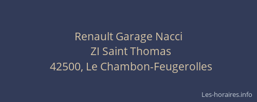 Renault Garage Nacci