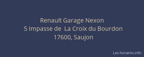 Renault Garage Nexon