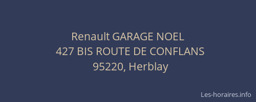 Renault GARAGE NOEL