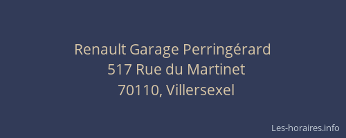 Renault Garage Perring&eacute;rard