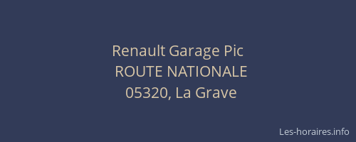 Renault Garage Pic