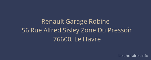 Renault Garage Robine