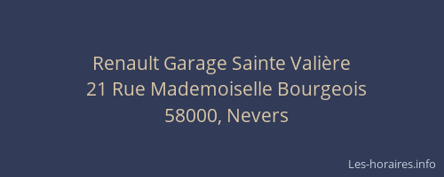 Renault Garage Sainte Valière