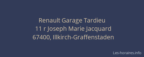 Renault Garage Tardieu