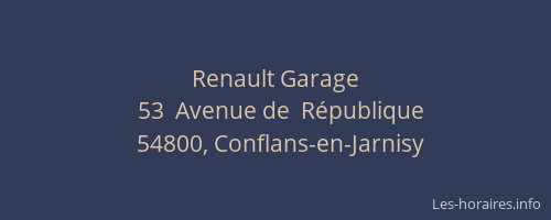 Renault Garage