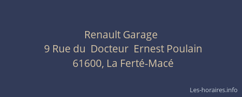 Renault Garage