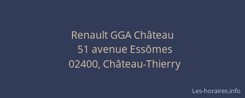 Renault GGA Château