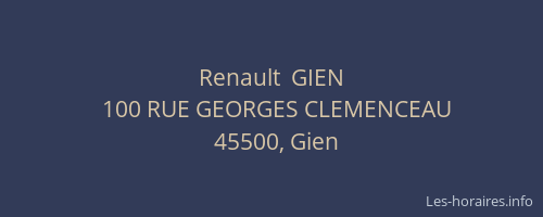 Renault  GIEN
