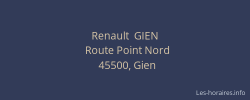 Renault  GIEN