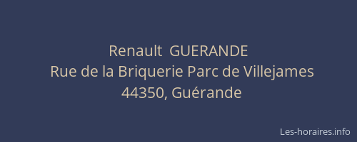 Renault  GUERANDE