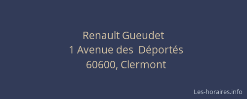 Renault Gueudet