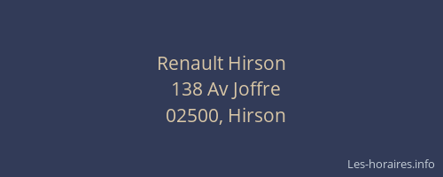 Renault Hirson