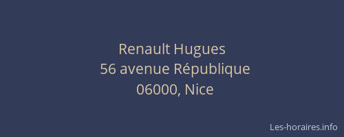 Renault Hugues