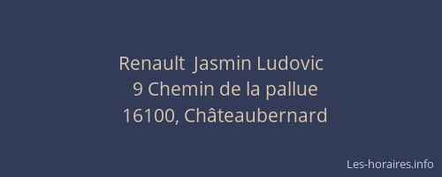 Renault  Jasmin Ludovic
