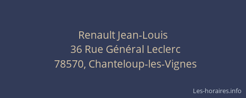 Renault Jean-Louis