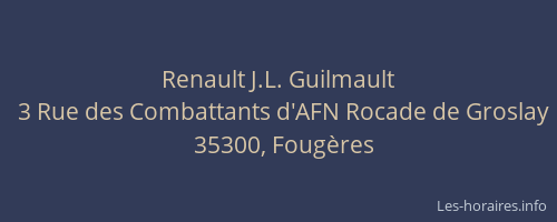 Renault J.L. Guilmault