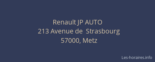 Renault JP AUTO