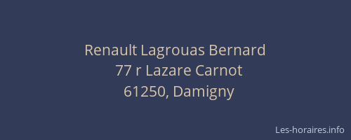 Renault Lagrouas Bernard