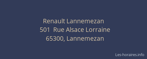 Renault Lannemezan