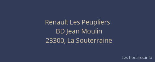 Renault Les Peupliers