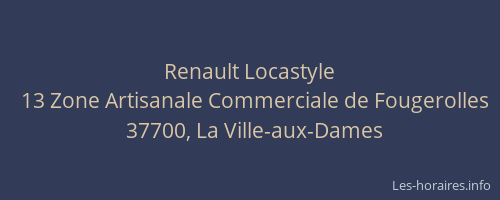 Renault Locastyle