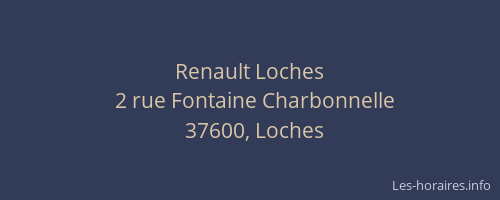 Renault Loches