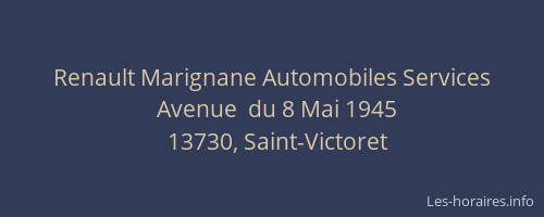 Renault Marignane Automobiles Services