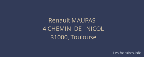 Renault MAUPAS