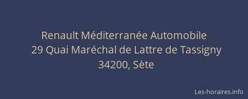 Renault Méditerranée Automobile