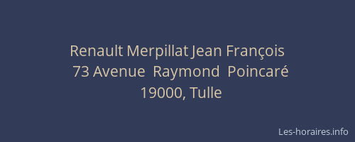 Renault Merpillat Jean François