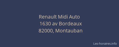 Renault Midi Auto