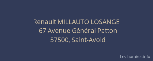 Renault MILLAUTO LOSANGE