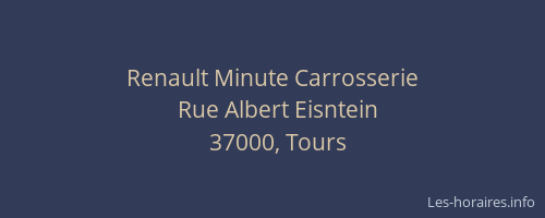 Renault Minute Carrosserie