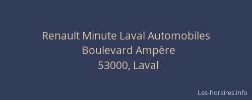 Renault Minute Laval Automobiles
