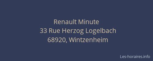 Renault Minute