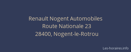 Renault Nogent Automobiles