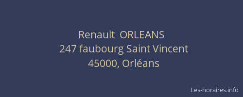 Renault  ORLEANS