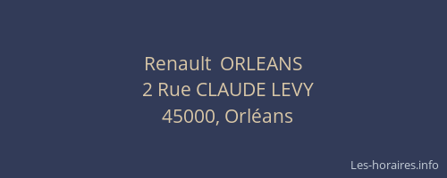 Renault  ORLEANS