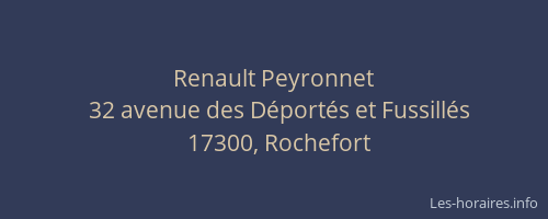Renault Peyronnet