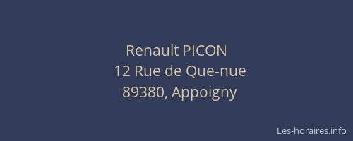 Renault PICON