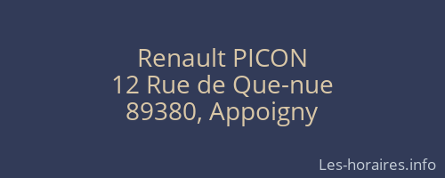 Renault PICON