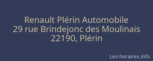 Renault Plérin Automobile