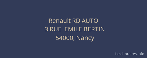 Renault RD AUTO