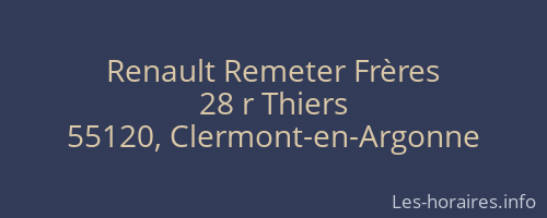 Renault Remeter Frères