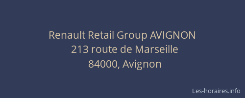 Renault Retail Group AVIGNON