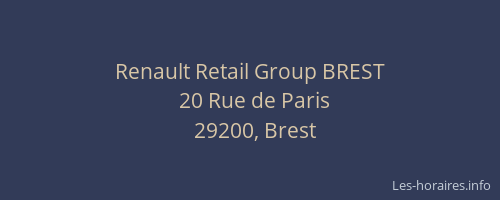 Renault Retail Group BREST