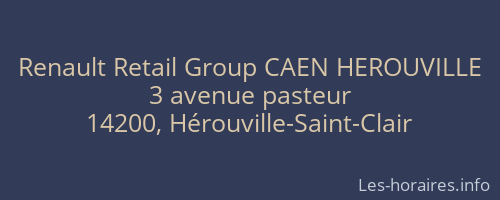 Renault Retail Group CAEN HEROUVILLE
