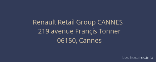 Renault Retail Group CANNES