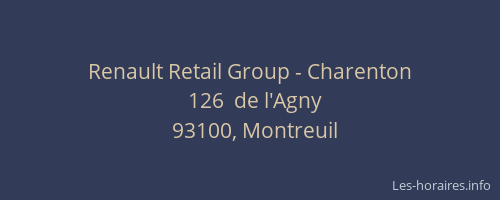 Renault Retail Group - Charenton