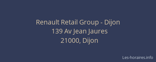Renault Retail Group - Dijon